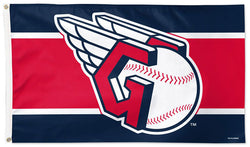Cleveland Guardians Official MLB Baseball Deluxe-Edition 3'x5' Flag - Wincraft Inc.