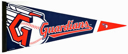 Cleveland Guardians Official MLB Baseball Premium Felt Collector's Pennant - Wincraft