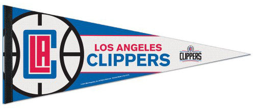 Los Angeles Clippers Official NBA Basketball Team Premium Felt Pennant - Wincraft Inc.