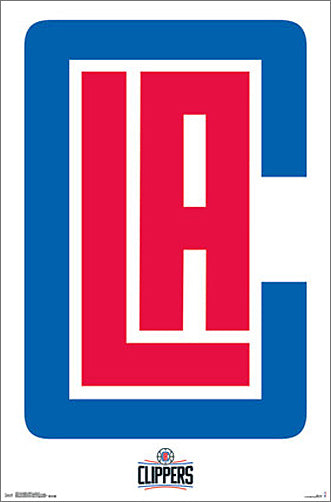 Los Angeles Clippers Basketball Official NBA Team Logo Poster - Trends –  Sports Poster Warehouse