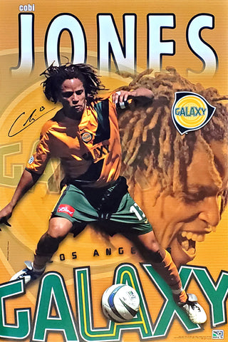 Cobi Jones "Passion" Los Angeles Galaxy MLS Soccer Action Wall Poster - S.E. 2004