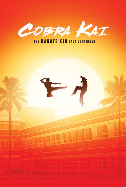 Cobra Kai "The Karate Kid Saga Continues" Martial Arts TV Series Poster - Pyramid International