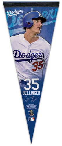 Cody Bellinger Rookie-Season (2017) L.A. Dodgers Signature Series Premium Felt Pennant - Wincraft