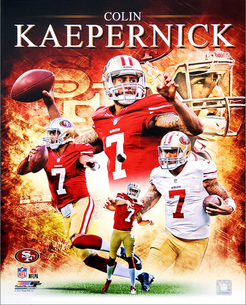 Colin Kaepernick "Portrait Plus" San Francisco 49ers Premium Poster Print - Photofile 16x20