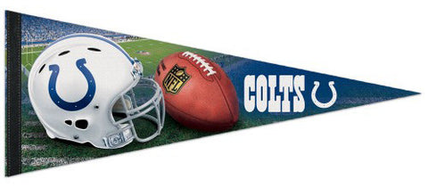 Indianapolis Colts Official NFL Helmet Logo Premium Felt Collector's Pennant - Wincraft