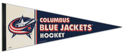 Columbus Blue Jackets NHL Vintage Hockey Collection Premium Felt Collector's Pennant - Wincraft