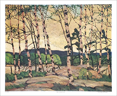 Cool Weather (Muskoka in Fall) by A.J. Casson Group of Seven Art Poster Limited-Edition /199 Print