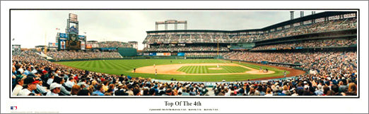 Colorado Rockies Coors Field "Top of the 4th" Panoramic Poster Print - Everlasting Images
