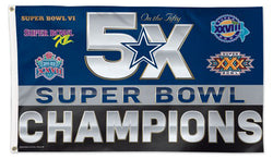 Dallas Cowboys NFL Super Bowl Champions Poster 22x34 – BananaRoad