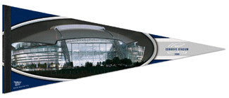 Dallas Cowboys Stadium 2009 Inaugural Season Commemorative Felt Pennant