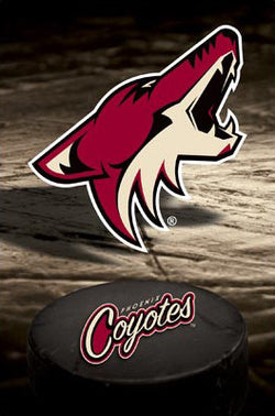 Phoenix Coyotes Official Team Logo Poster - Costacos