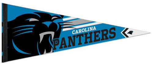 Carolina Panthers NFL Football Official Logo-Style Premium Felt Pennant - Wincraft Inc.