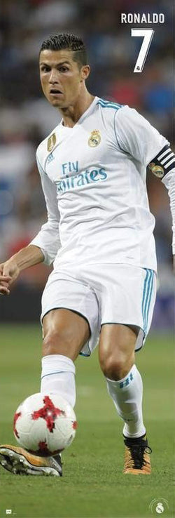 Real Madrid CF Game Night Superstars Official La Liga Soccer 5-Player  Poster