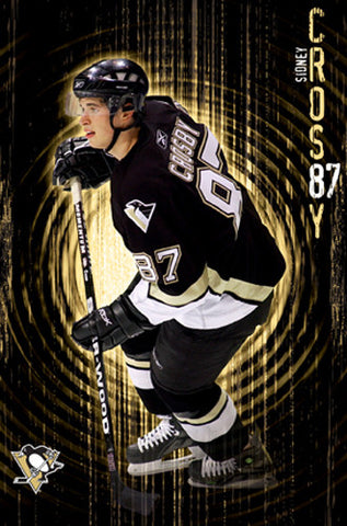 Sidney Crosby "The Zone" (Rookie Year) Pittsburgh Penguins Poster - Costacos 2005