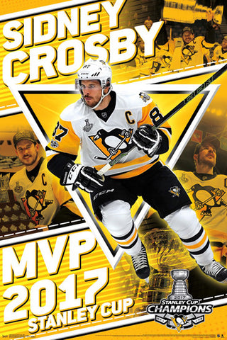 Pittsburgh Penguins Celebration 2017 Stanley Cup Champions Commemorative  Poster