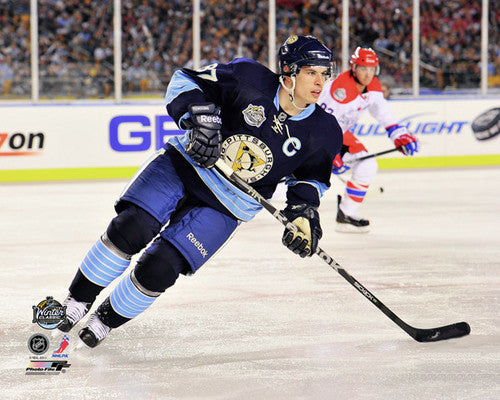 Alex Ovechkin & Sidney Crosby 2011 NHL Winter Classic Action