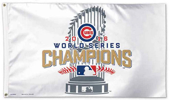 Chicago Cubs W Win 2x3 Foot Flag