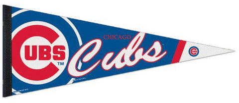 Chicago Cubs Official MLB Logo-Style Premium Felt Pennant - Wincraft Inc.
