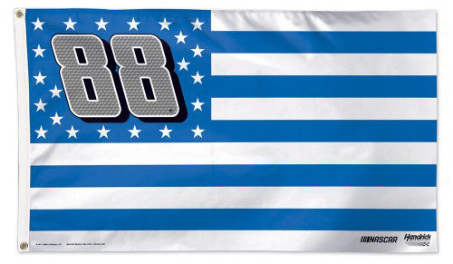 Dale Earnhardt Jr. "Stars and Stripes" NASCAR #88 Official HUGE 3'x5' Deluxe-Edition FLAG - Wincraft