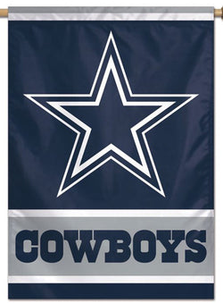 Dallas Cowboys Official NFL Football Team Logo-Style 28x40 Wall BANNER - Wincraft Inc.