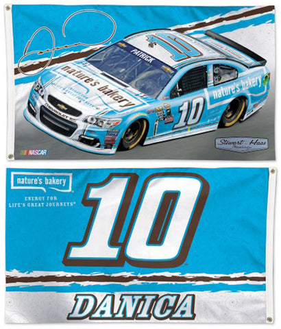 Danica Patrick Nature's Bakery #10 Official NASCAR Premium 2-Sided 3'x5' Flag - Wincraft