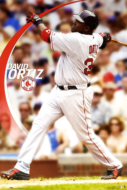 David Ortiz "Long Bomb" Boston Red Sox Poster - Costacos 2006