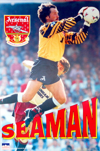 David Seaman "Big Save" Aresnal FC Goalkeeper Poster - Starline 1997
