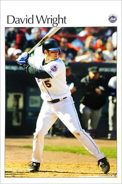 David Wright "Superstar" New York Mets Retro SI Series Poster - Costacos 2005