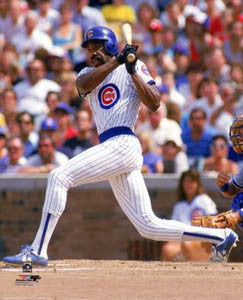 Andre Dawson "Slam" (1987) Chicago Cubs Premium Poster Print - Photofile Inc.