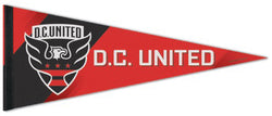 DC United MLS Soccer Team Premium Felt Collector's Pennant - Wincraft Inc.