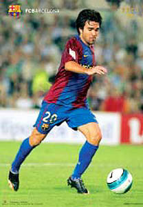 Deco "Superstar" FC Barcelona Official Poster - CPG 2007