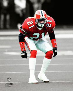 Deion Sanders "Spotlight" (1989) Atlanta Falcons NFL Action Premium Poster Print - Photofile Inc.