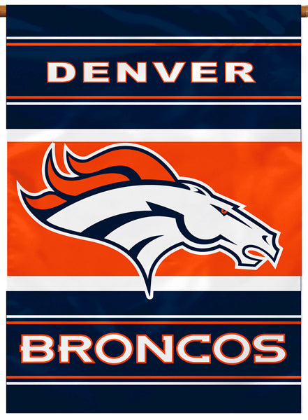Denver Broncos Official NFL Football Team Premium Banner Flag - BSI Products