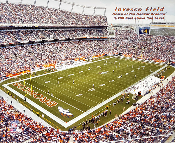 Denver Broncos Invesco Field Gameday "5,280 Feet" Premium Poster Print - Photofile 2005
