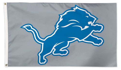 Detroit Lions Official NFL Football DELUXE-EDITION 3'x5' Flag - Wincraft Inc.