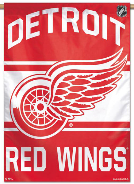 Detroit Red Wings Official NHL Hockey Team Premium 28x40 Wall Banner - Wincraft Inc.