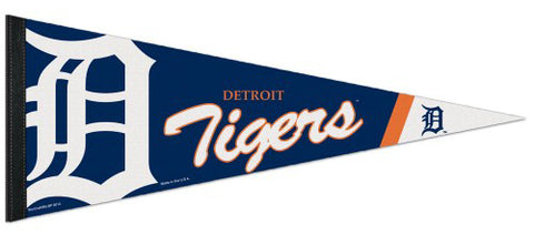 Detroit Tigers Official MLB Logo-Style Premium Felt Pennant - Wincraft Inc.