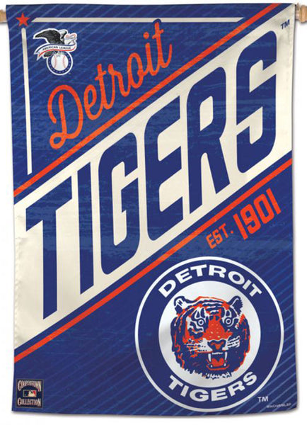 Detroit Tigers "Since 1901" MLB Cooperstown Collection Premium 28x40 Wall Banner - Wincraft Inc.