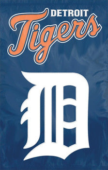 Detroit Tigers Premium MLB Applique Banner Flag - Party Animal