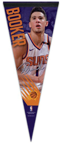 Devin Booker "Signature Series" Phoenix Suns Premium Felt Collector's PENNANT - Wincraft Inc.