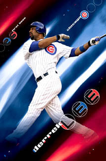 Derrek Lee "Blastoff" Chicago Cubs Poster - Costacos 2005