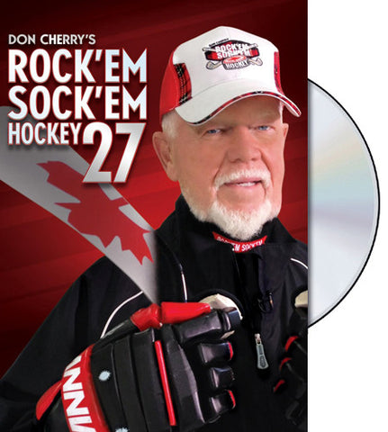DVD: Don Cherry Rock'em Sock'em 27 (2015) NHL Hockey Video - VSC