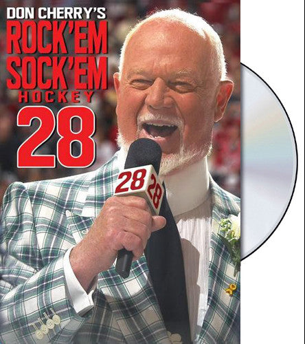 DVD: Don Cherry Rock'em Sock'em 28 (2016) NHL Hockey Video - VSC