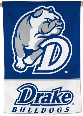 Drake University Bulldogs Official NCAA Team Logo Style Premium 28x40 Wall Banner - Wincraft Inc.