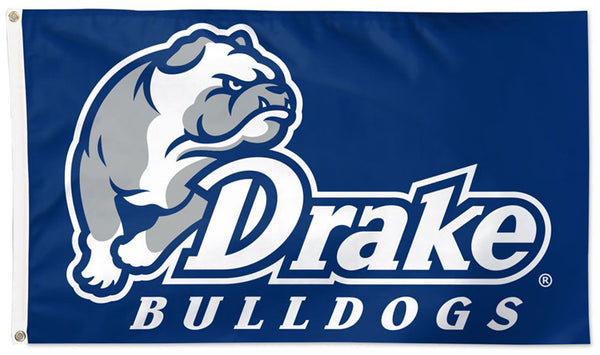 Drake University Bulldogs Official NCAA Deluxe 3'x5' Team Logo Flag - Wincraft Inc.