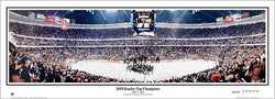 Anaheim Ducks 2007 Stanley Cup Champions Panoramic Poster Print - Everlasting Images