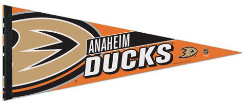 Anaheim Ducks Hockey Premium NHL Hockey Logo-Style Felt Pennant - Wincraft Inc.