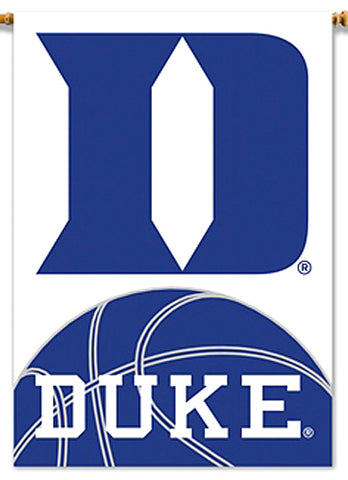 Duke Blue Devils Basketball Official 28x40 NCAA Premium 2-Sided Team Banner - BSI Products