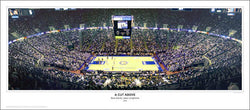 Duke Blue Devils vs. Texas Longhorns Basketball "A Cut Above" (12/10/05) Game Night Panoramic Poster - Sport Photos Inc.