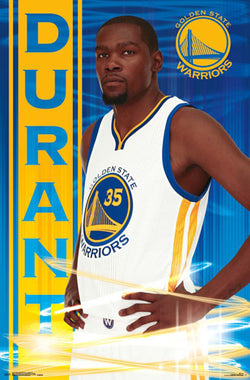 Kevin Durant "Golden Star" Golden State Warriors NBA Basketball Poster - Trends International 2016